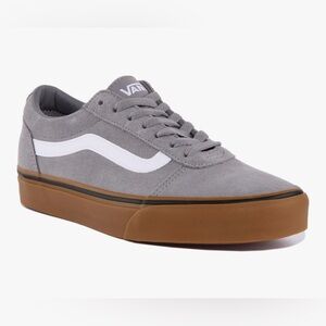 Vans Youth Ward Sneakers in Suede Frost Gray / Gum